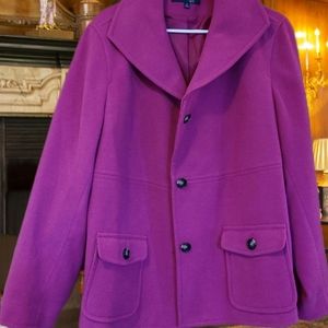 Evan Picone Coat & Matching Scarf